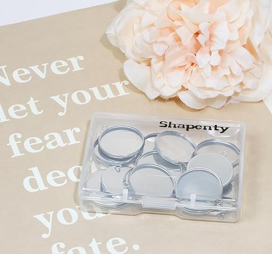 20 Pieces Stainless Steel Roun - đánh giá và giá Resin Crafts