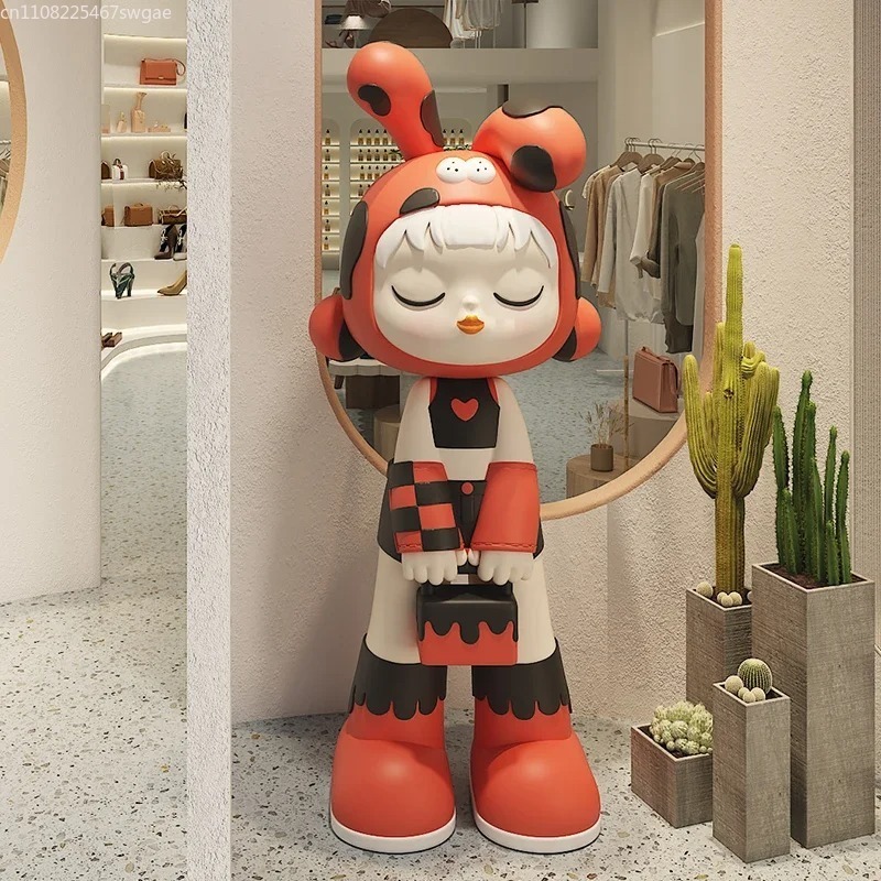 Art Cartoon Girl Statue Indoor - đánh giá và giá Resin Crafts