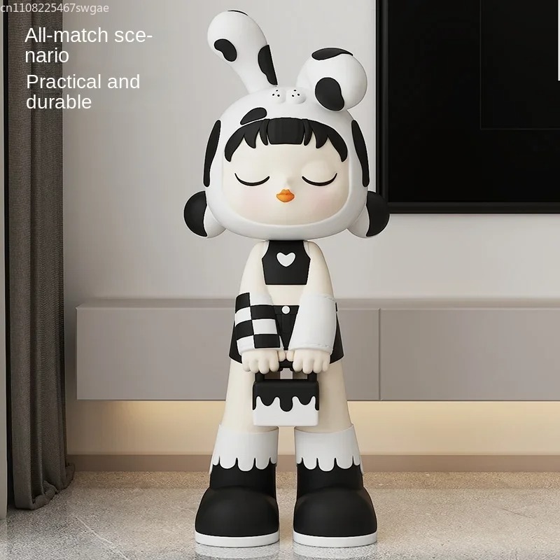 Art Cartoon Girl Statue Indoor - đánh giá và giá Resin Crafts