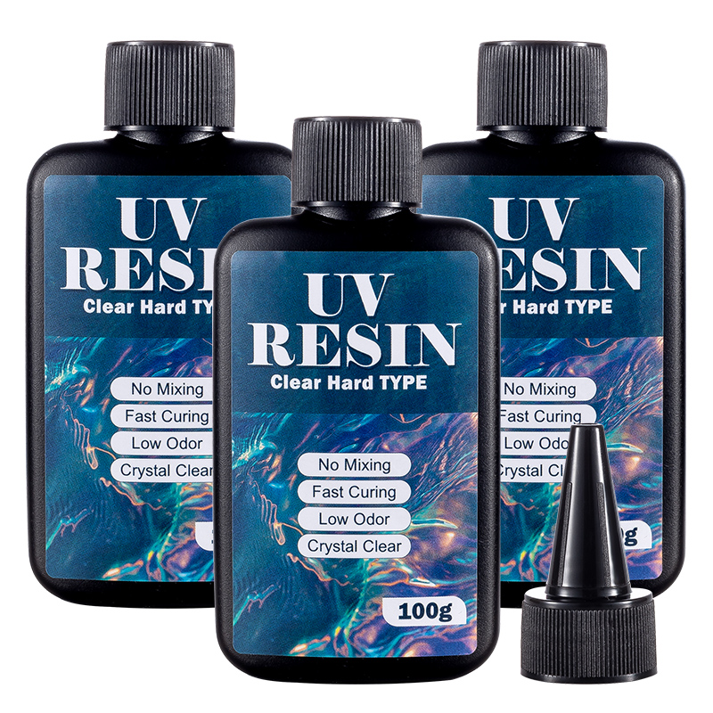 100/200/300g UV Resin Hard Typ - đánh giá và giá Epoxy Uv Resin Kit