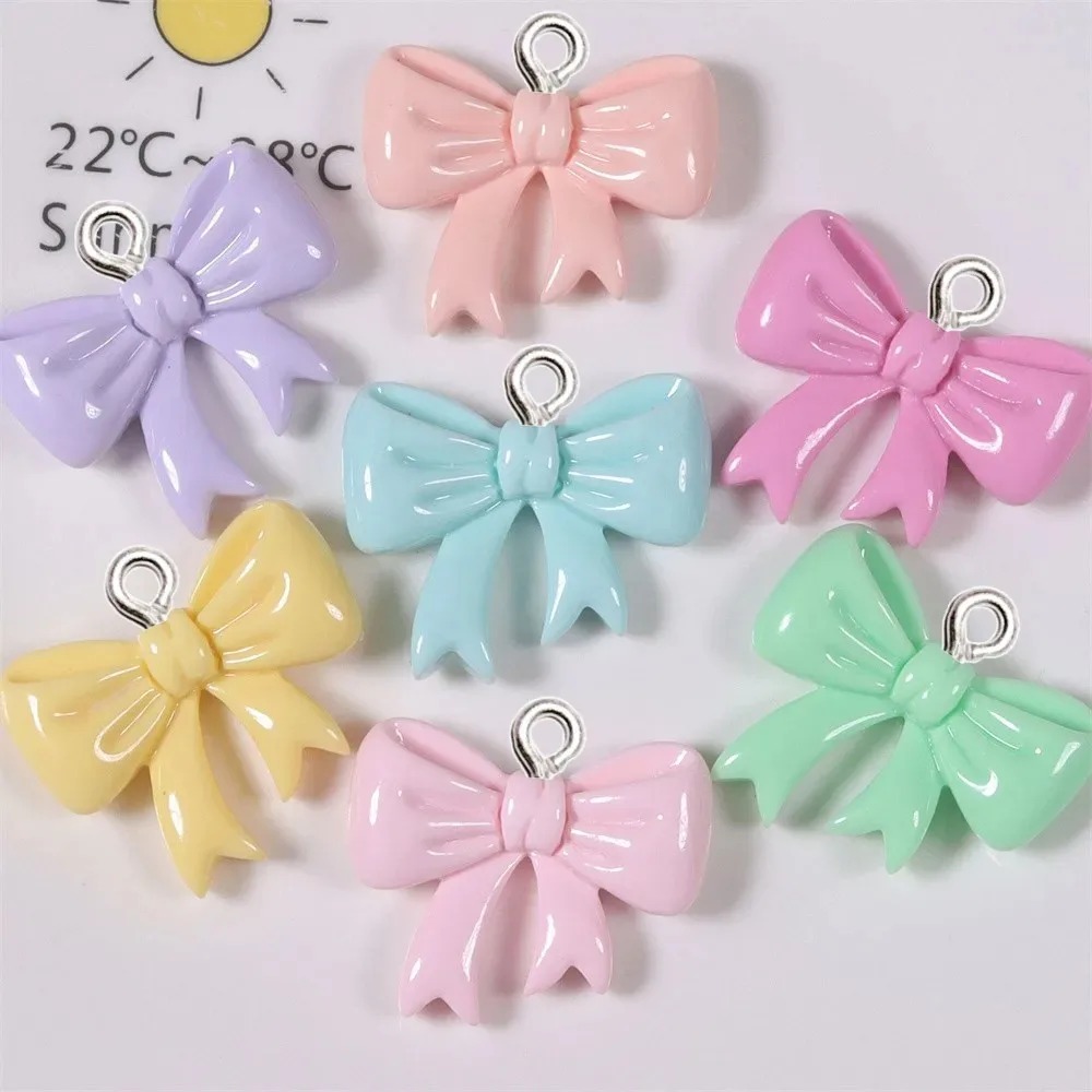 10 Pieces Candy Color Bow Resi - đánh giá và giá Resin Crafts Diy