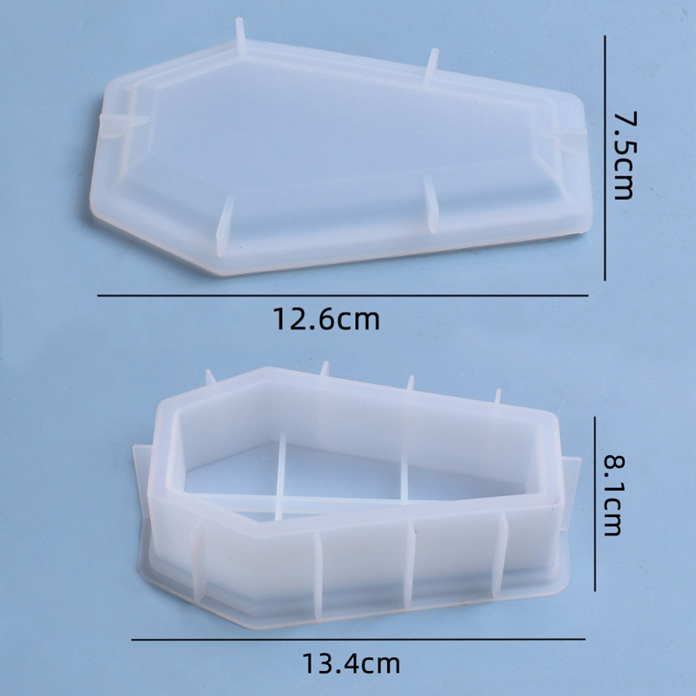 1Set Coffin Mold Tray Premium  - đánh giá và giá Silicone Mold Tray