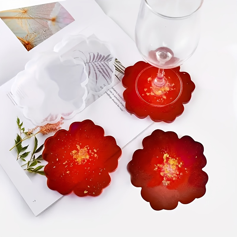 5pcs Mirror Large Flower Small - đánh giá và giá Flower Preservation Resin