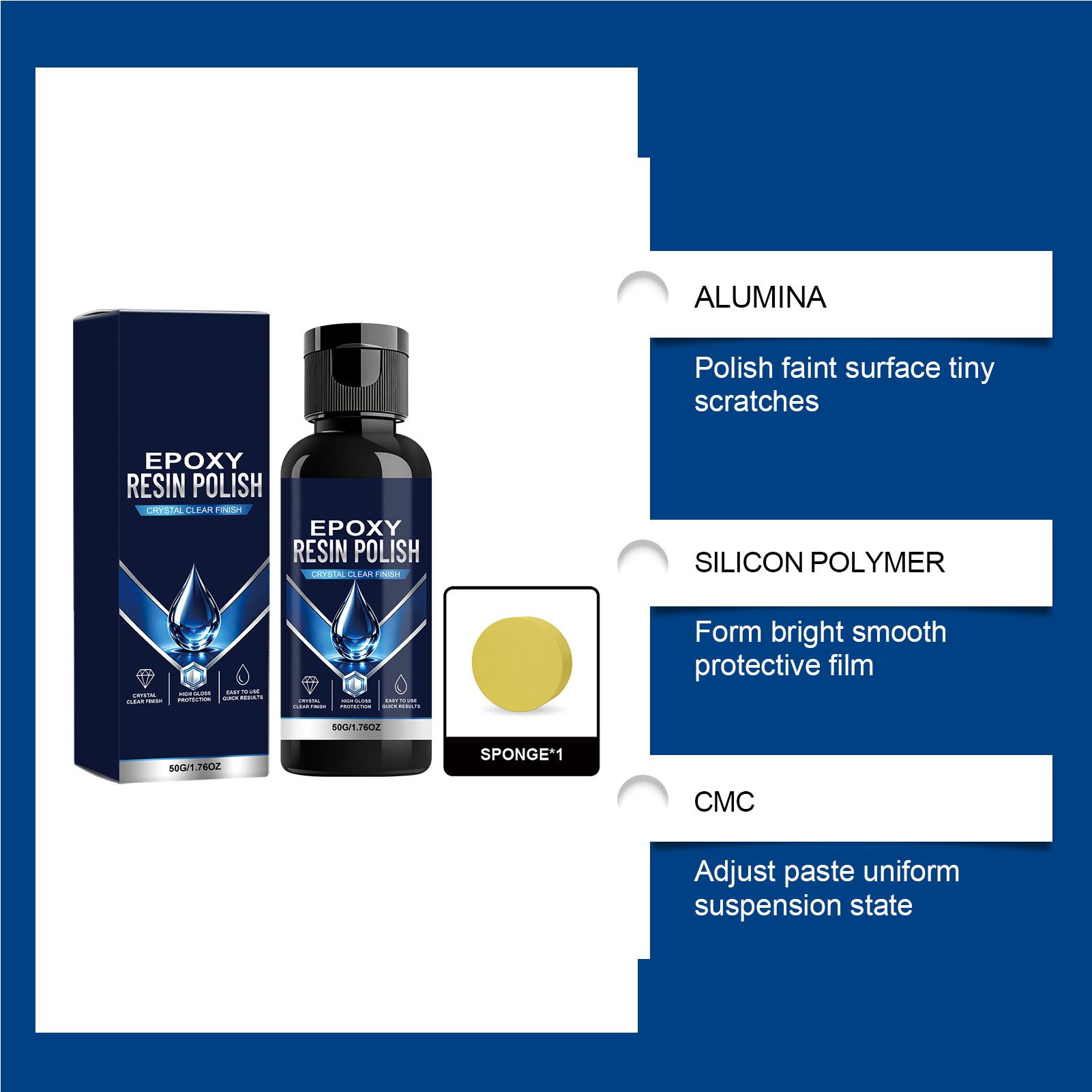 50G Epoxy Resin Polishing Kit, - đánh giá và giá Resin Craft Workshop