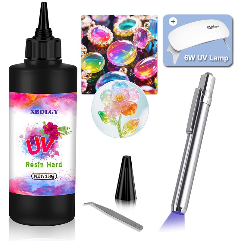 200g/250g/500g UV Resin Hard G - đánh giá và giá Resin Craft Material