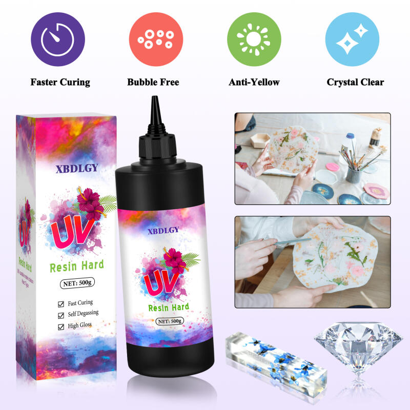 200g/250g/500g UV Resin Hard G - đánh giá và giá Resin Craft Material