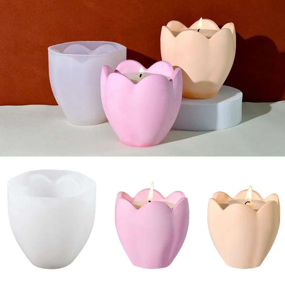 Tulip Candle Holder Silicone M - đánh giá và giá Flower Preservation Resin