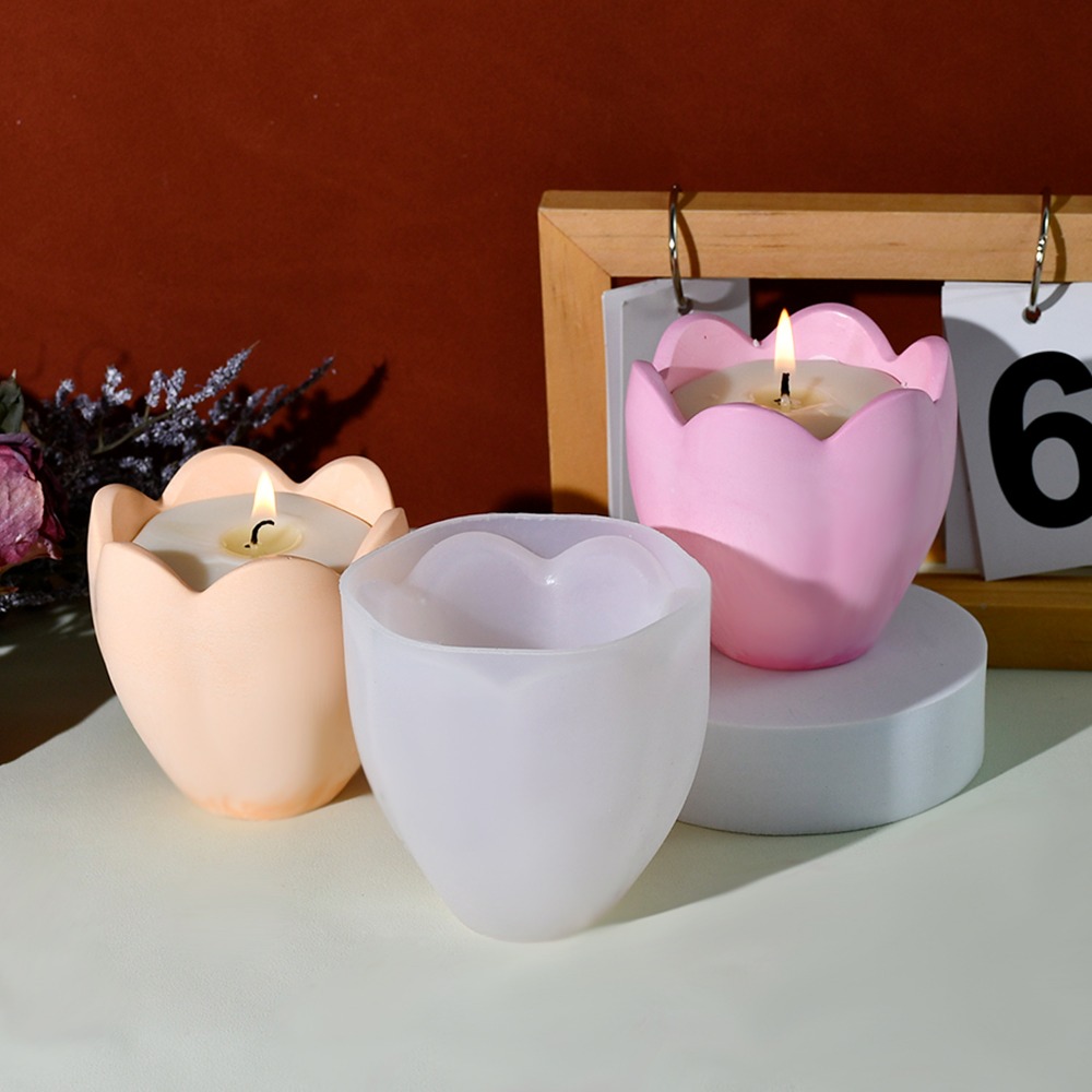 Tulip Candle Holder Silicone M - đánh giá và giá Flower Preservation Resin