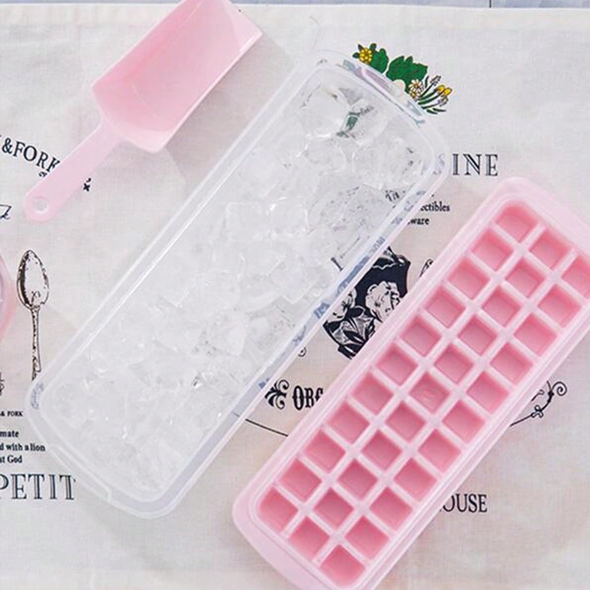 1pcs Ice Cube Mold, Silicone I - đánh giá và giá Silicone Mold Tray