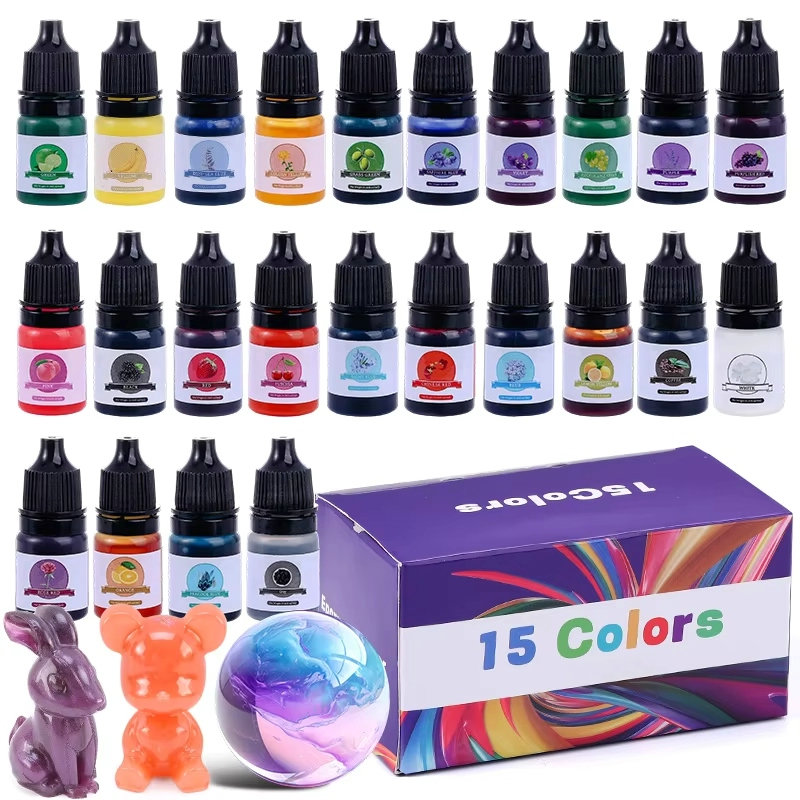 Epoxy Resin Color Pigment 24 V - đánh giá và giá Epoxy Uv Resin Kit