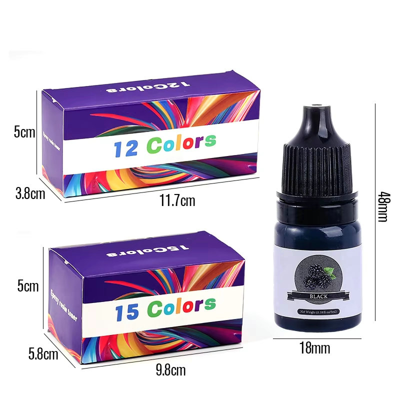 Epoxy Resin Color Pigment 24 V - đánh giá và giá Epoxy Uv Resin Kit