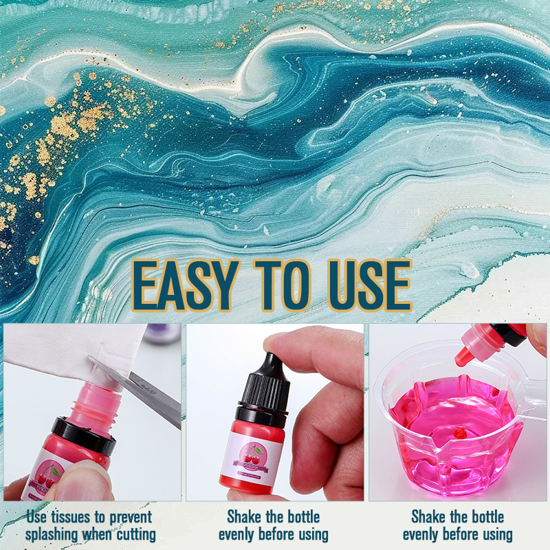 Epoxy Resin Color Pigment 24 V - đánh giá và giá Epoxy Uv Resin Kit