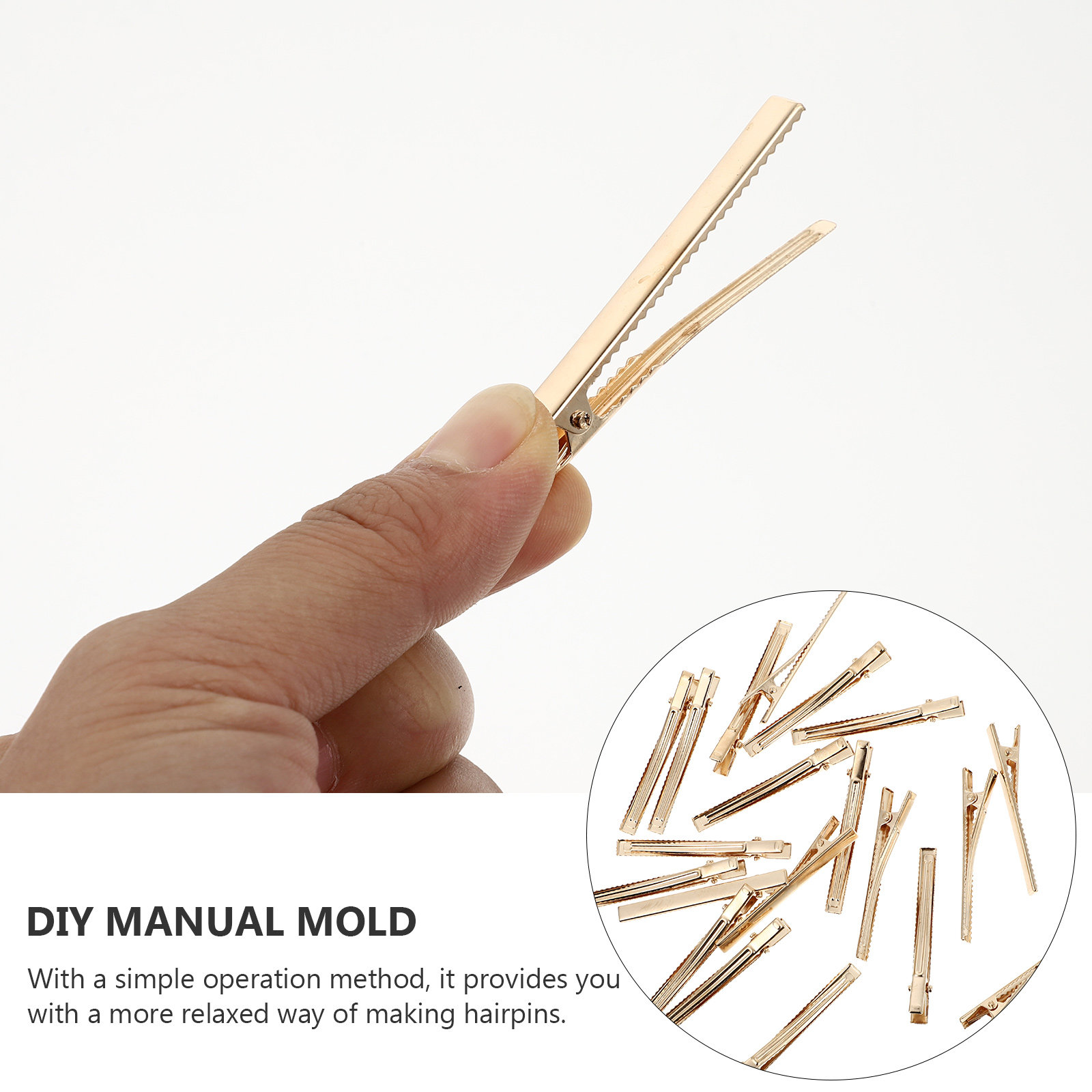 1Set Silicone Hair Clips Mold  - đánh giá và giá Resin Crafts