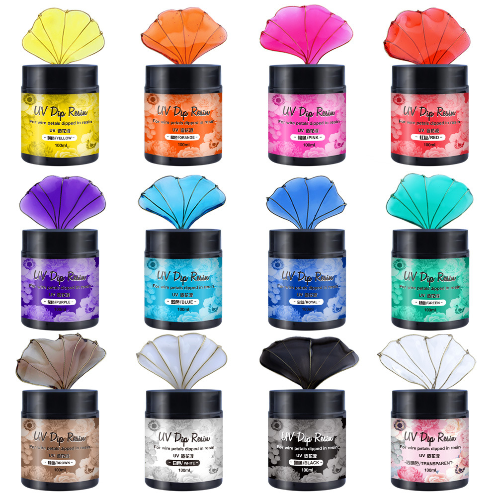 40/100ml UV DIP RESIN High Tra - đánh giá và giá Flower Preservation Resin