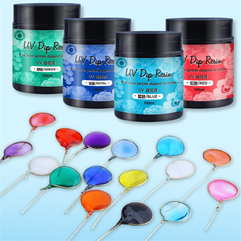 40/100ml UV DIP RESIN High Tra - đánh giá và giá Flower Preservation Resin