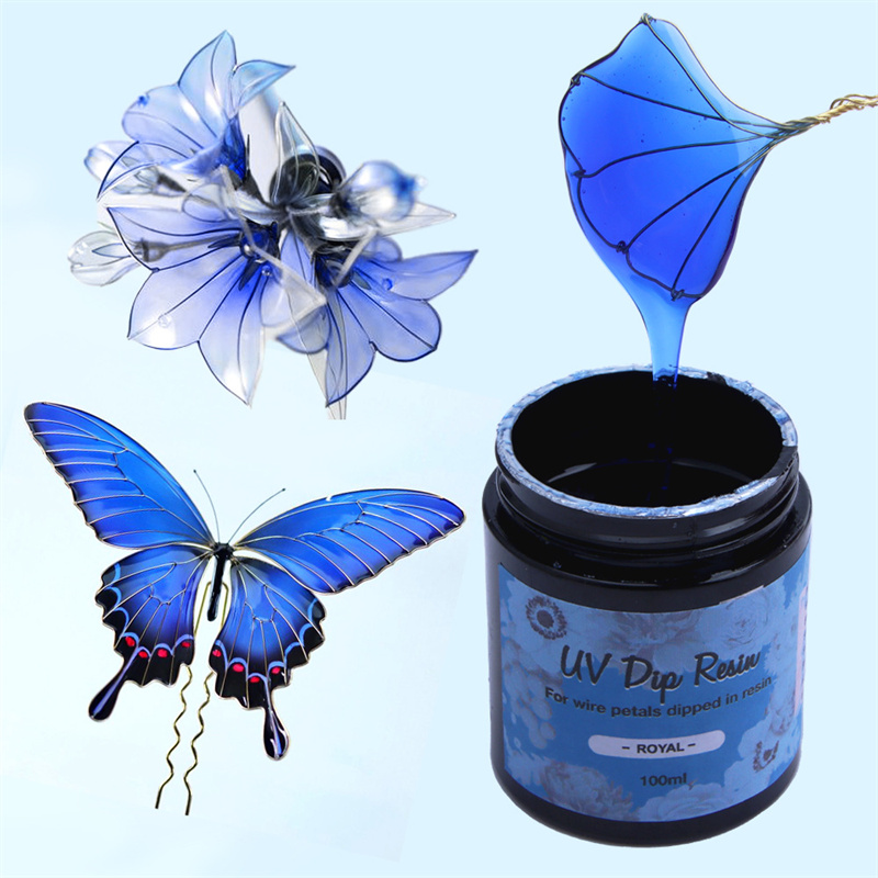 40/100ml UV DIP RESIN High Tra - đánh giá và giá Flower Preservation Resin