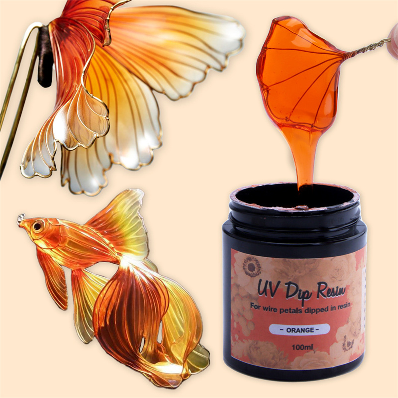 40/100ml UV DIP RESIN High Tra - đánh giá và giá Flower Preservation Resin