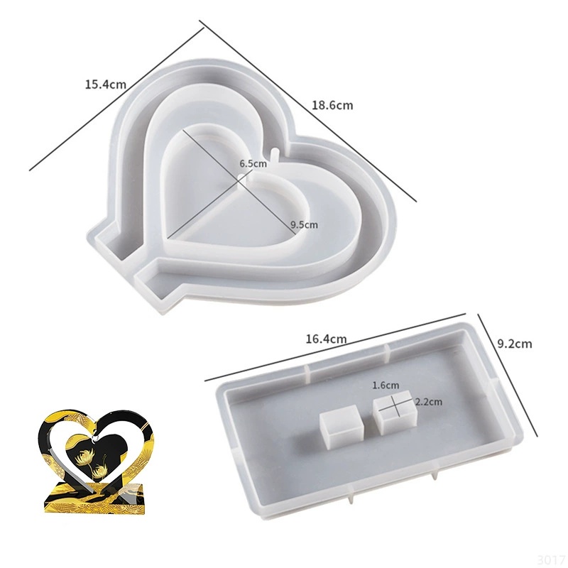 Letter Mm Epoxy Resin Silicone - đánh giá và giá Resin Craft Material