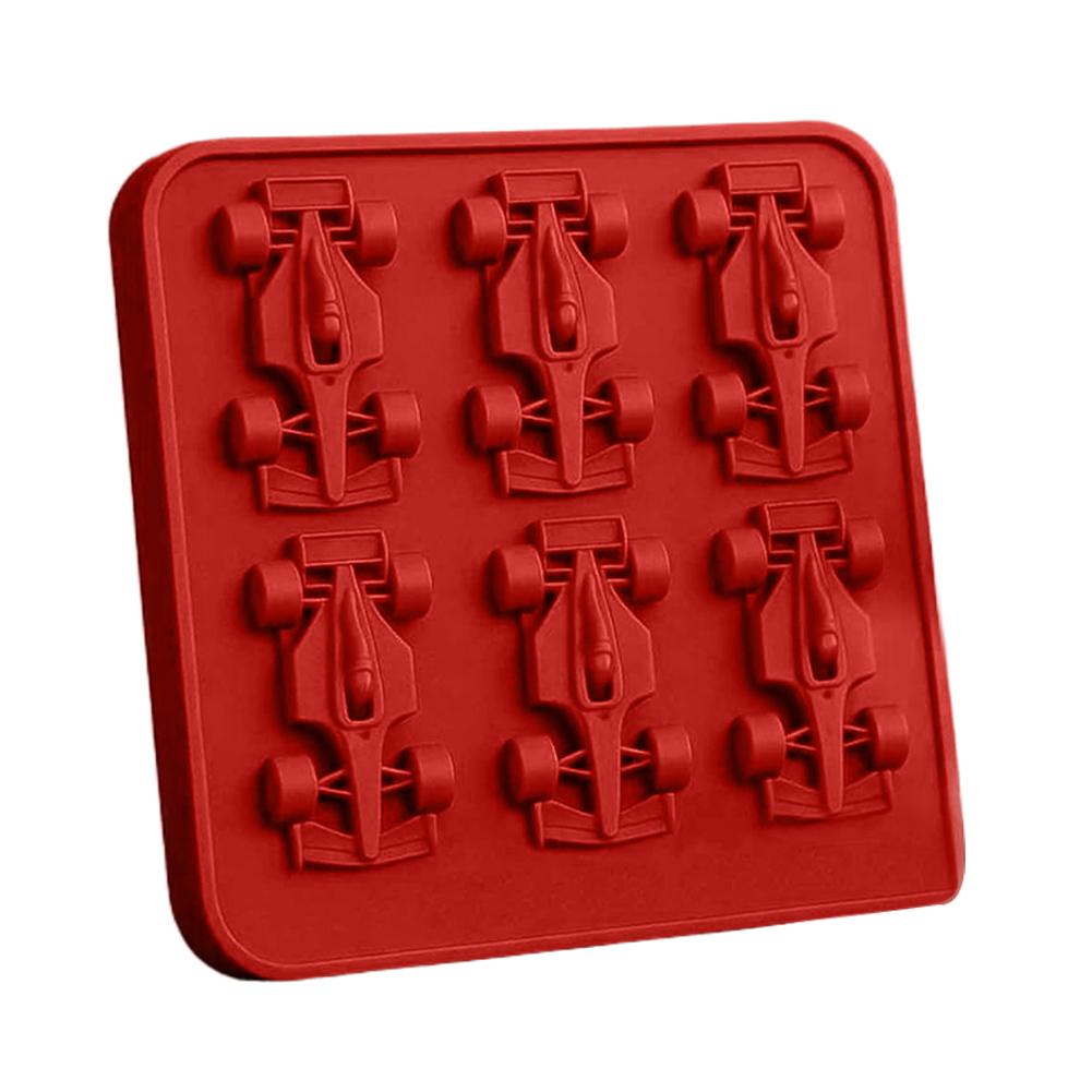 Formula 3D Racing Car Ice Mold - đánh giá và giá Silicone Mold Tray