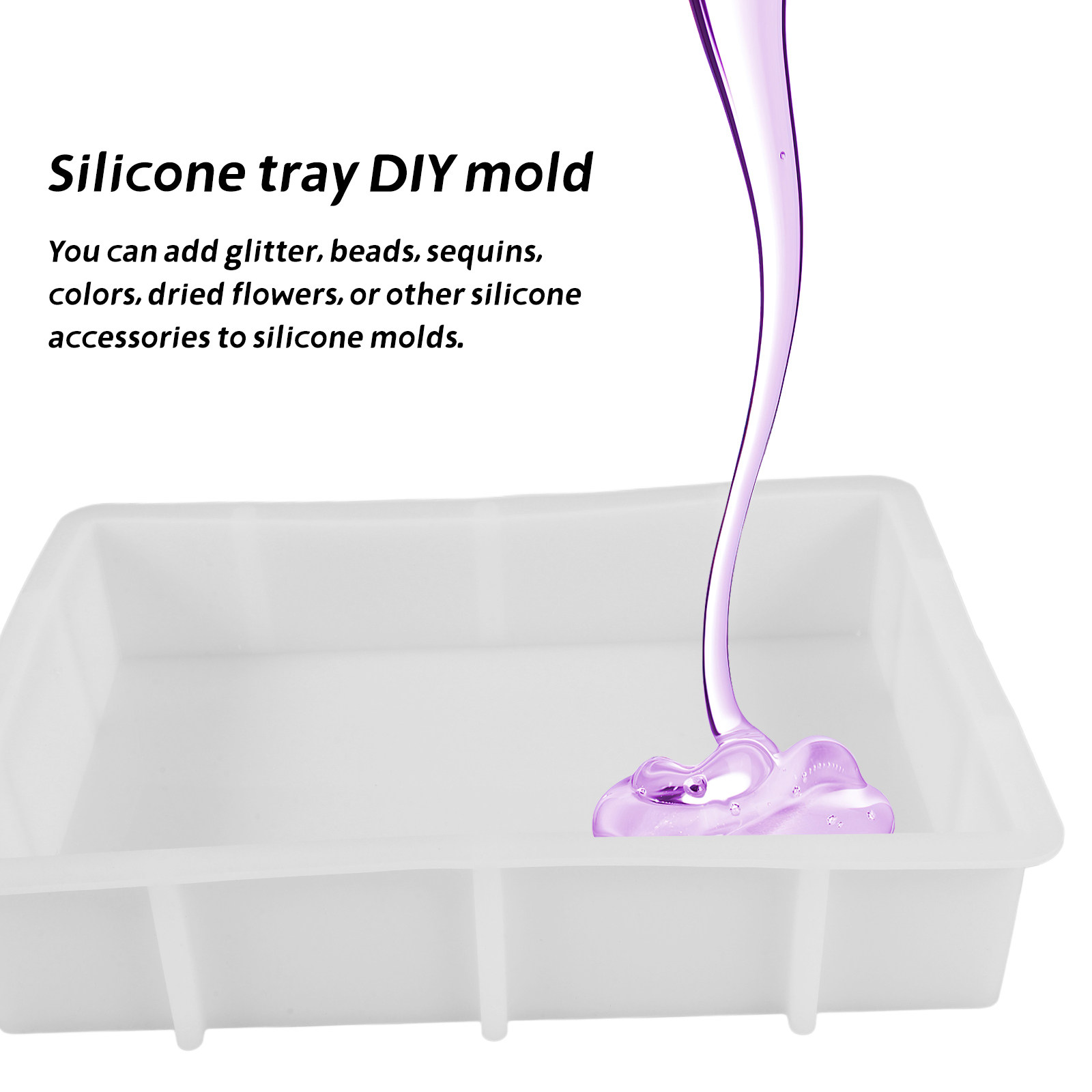 Large Rectangle Resin Silicone - đánh giá và giá Flower Preservation Resin