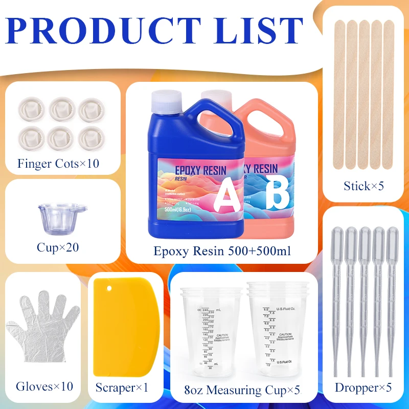 Easy Mixing Epoxy Resin Kit Cr - đánh giá và giá Epoxy Uv Resin Kit