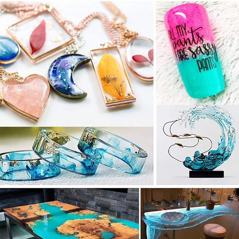 30Colors 5ml Epoxy Resin Pigme - đánh giá và giá Epoxy Uv Resin Kit