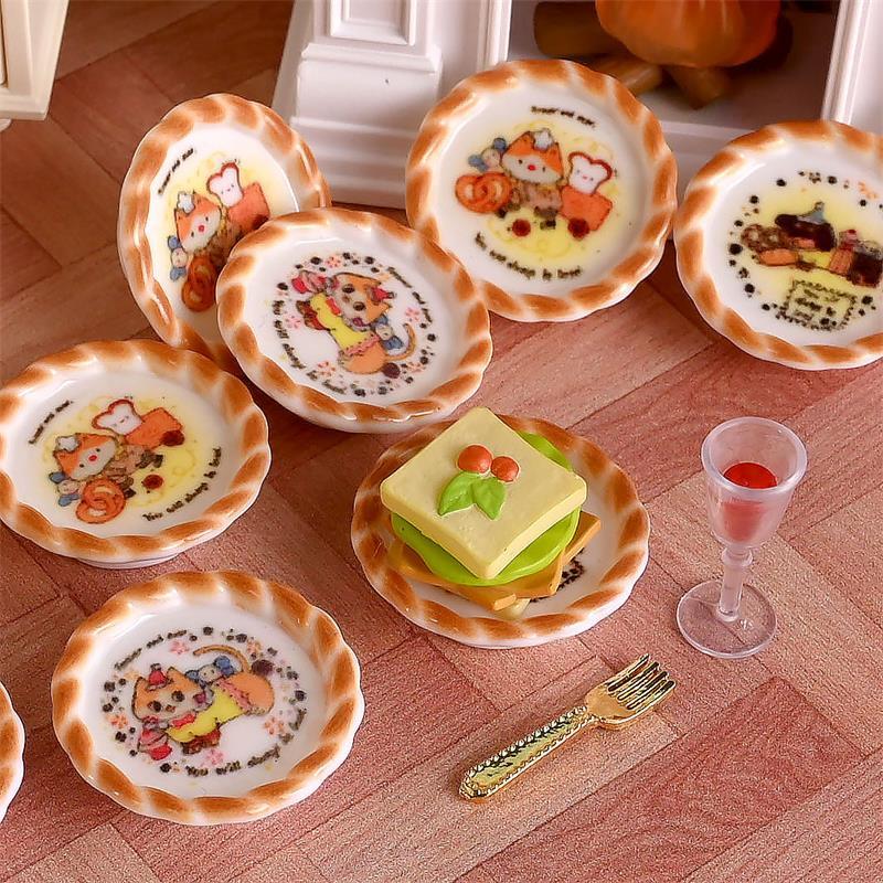 10Pcs/set Dollhouse Miniature  - đánh giá và giá Resin Craft Kit