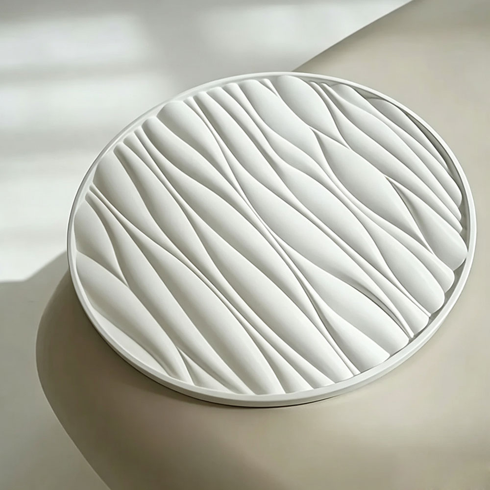 Large Round Tray Silicone Mold - đánh giá và giá Resin Craft Material