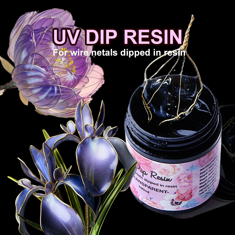 UV DIP Resin Glue UV Flower-Ma - đánh giá và giá Epoxy Uv Resin Kit