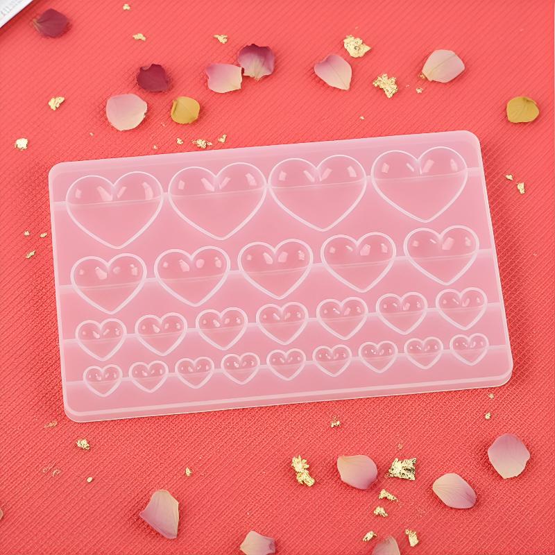 Silicone Mold Heart Shape Pend - đánh giá và giá Resin Craft Workshop