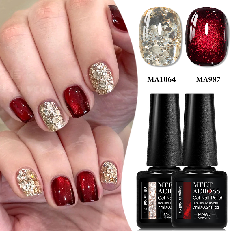 2pcs Magnetic Gel & Glitter Ge - đánh giá và giá Resin Glitter Pack
