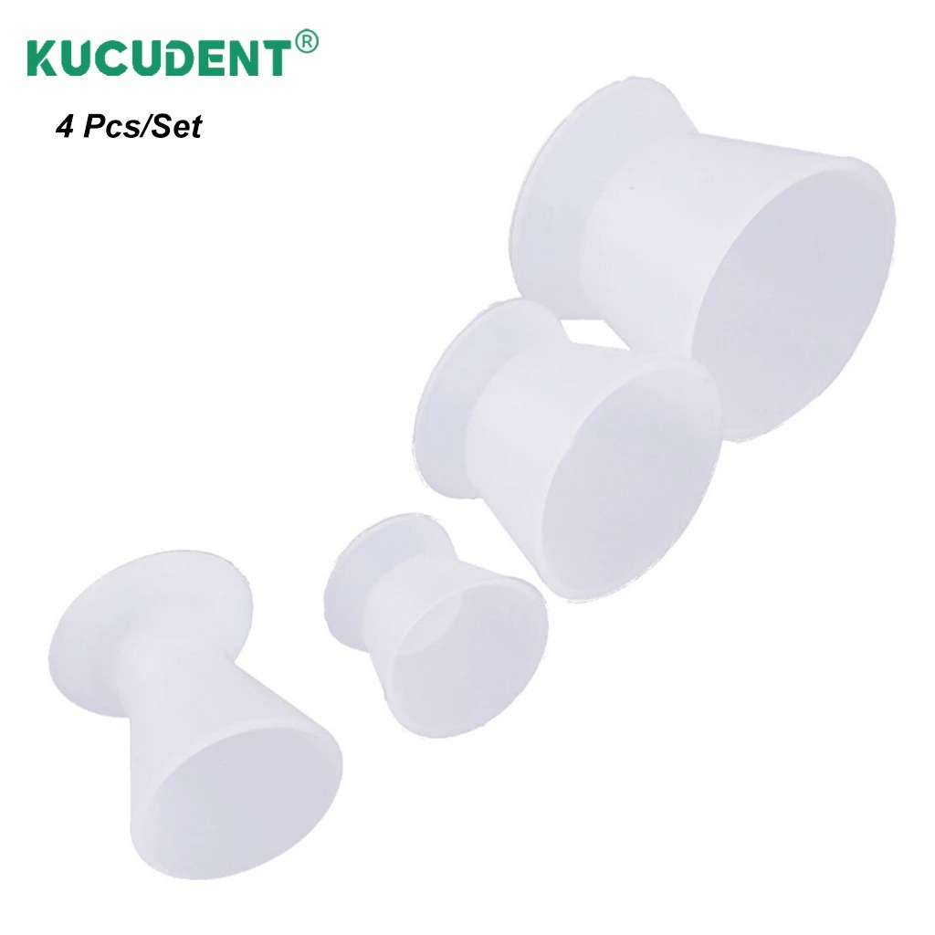 4Pcs/Set Dental Silicone Cup F - đánh giá và giá Mixing Cup Silicone