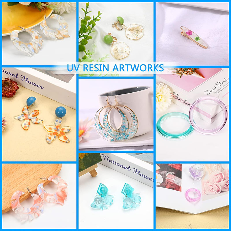 1 piece of 100G upgraded UV re - đánh giá và giá Epoxy Uv Resin Kit