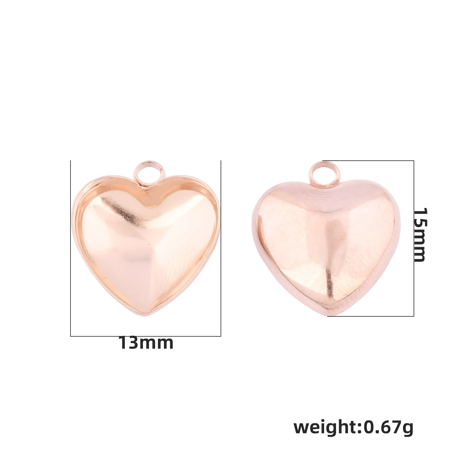20pcs Stainless Steel 12mm Hea - đánh giá và giá Bezels Set Pendant