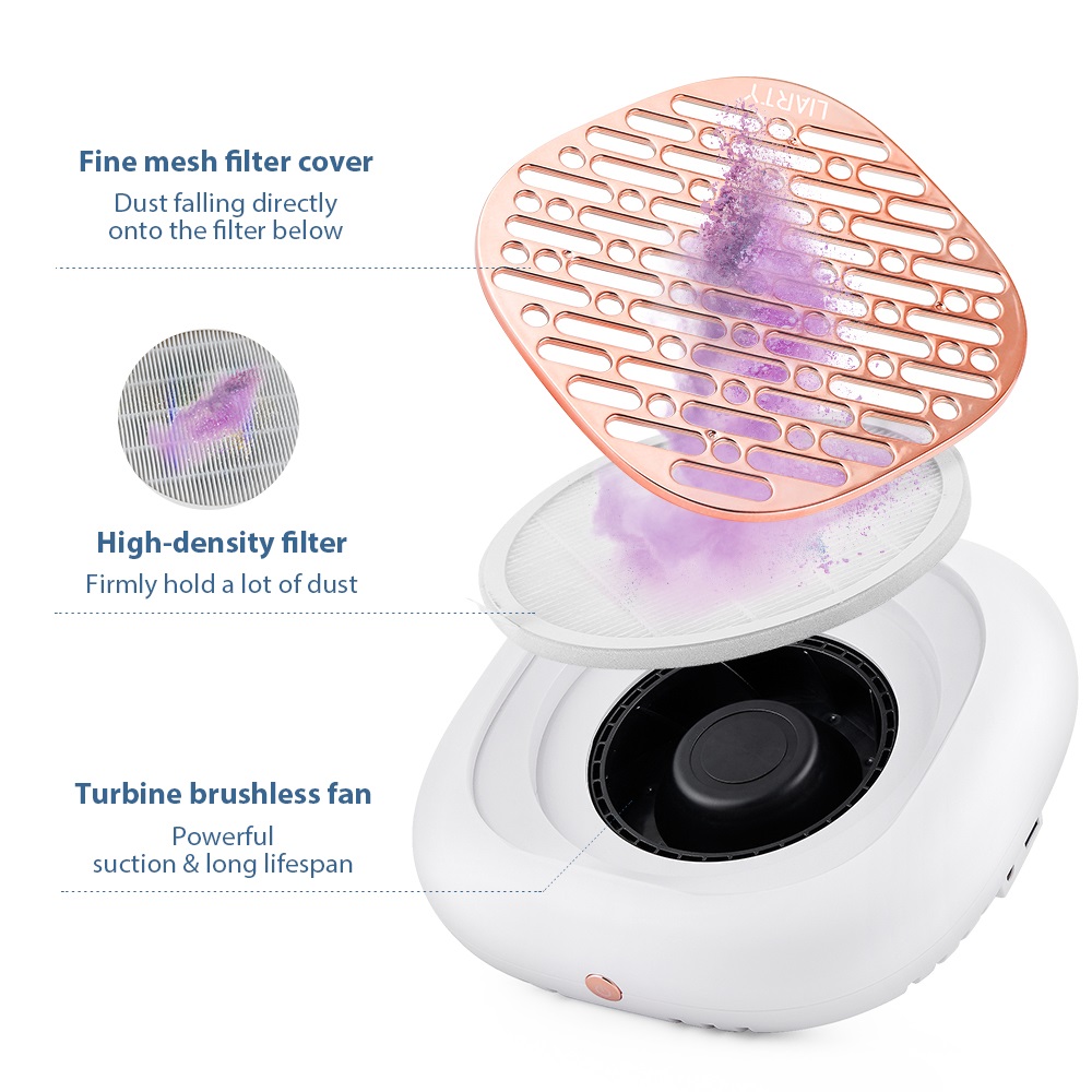 130W High Power Mini Nail Dust - đánh giá và giá Vacuum Chamber Small