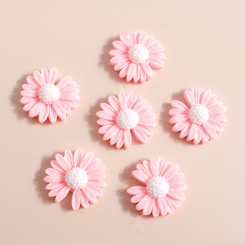 10pcs 20*20mm Kawaii Daisy Flo - đánh giá và giá Flower Preservation Resin