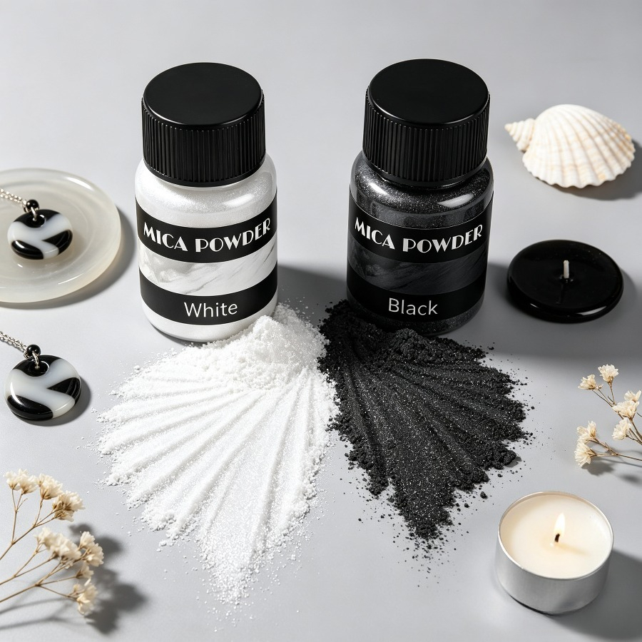 2/24 color metal pigment powde - đánh giá và giá Resin Pigment Set