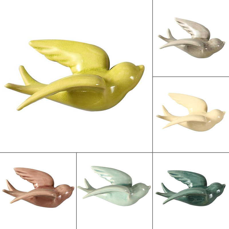 1 Pcs Nordic Colorful Swallows - đánh giá và giá Resin Crafts