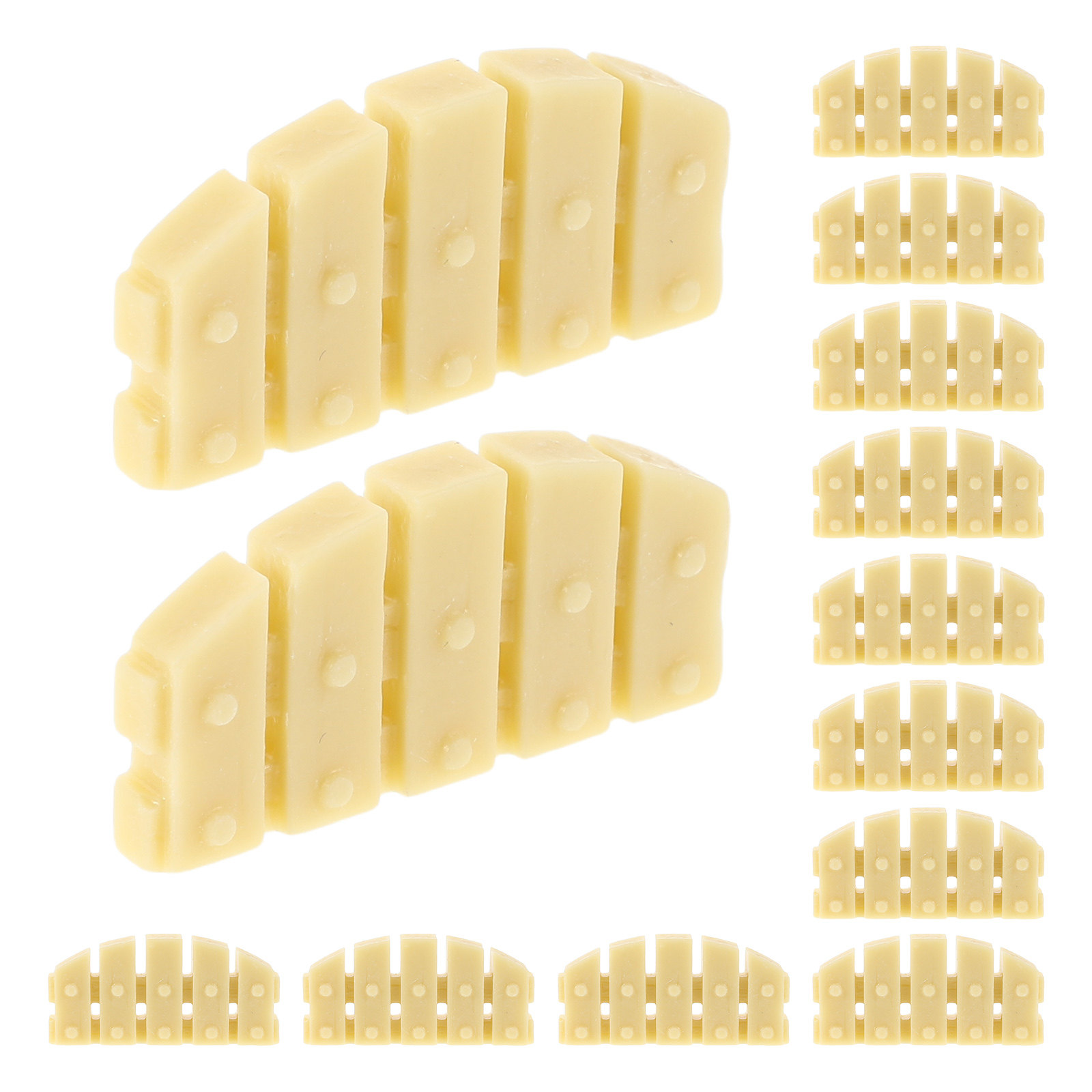 50Pcs Miniature Resin Fence De - đánh giá và giá Resin Crafts