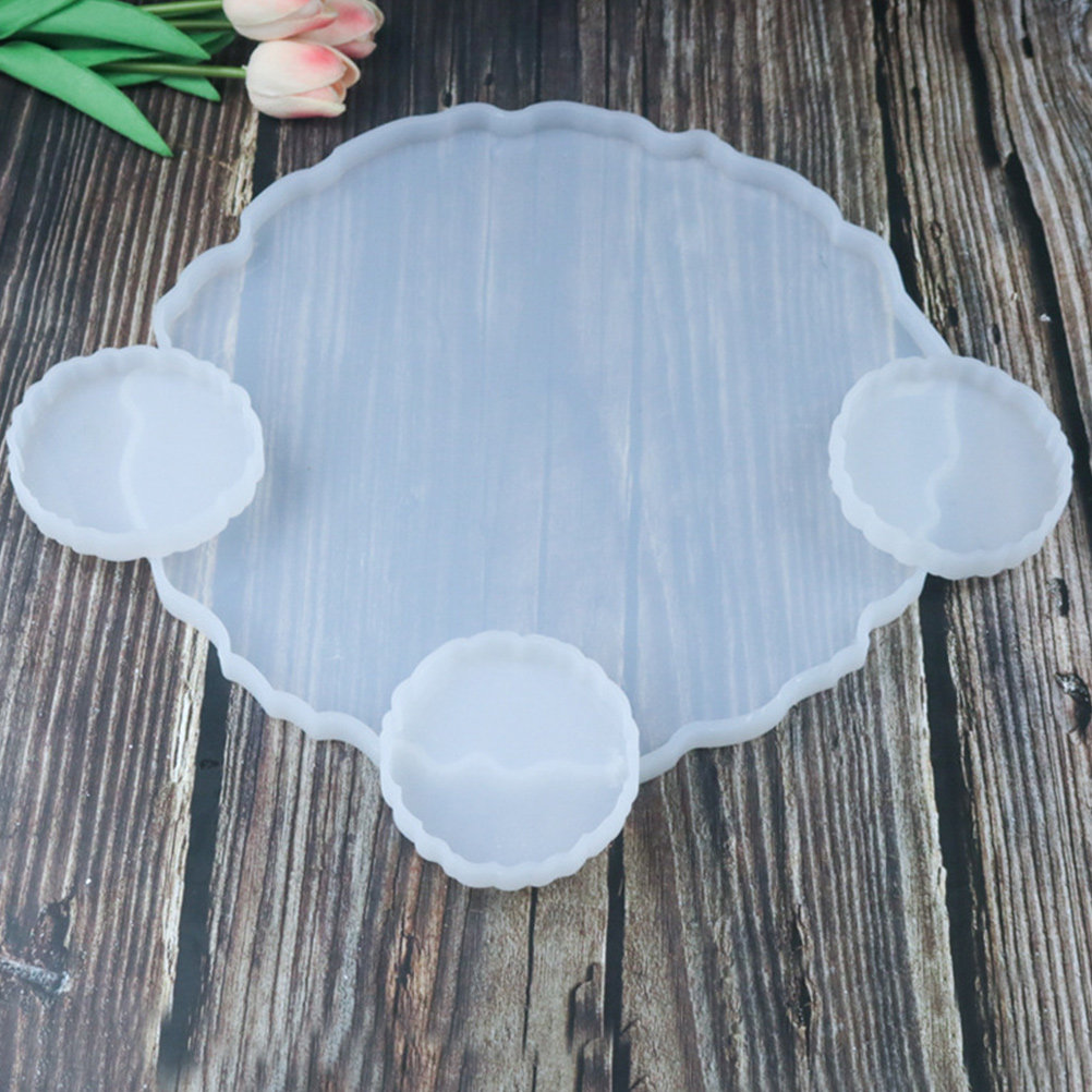 2Pcs Crystal Resin Silicone Tr - đánh giá và giá Silicone Mold Tray