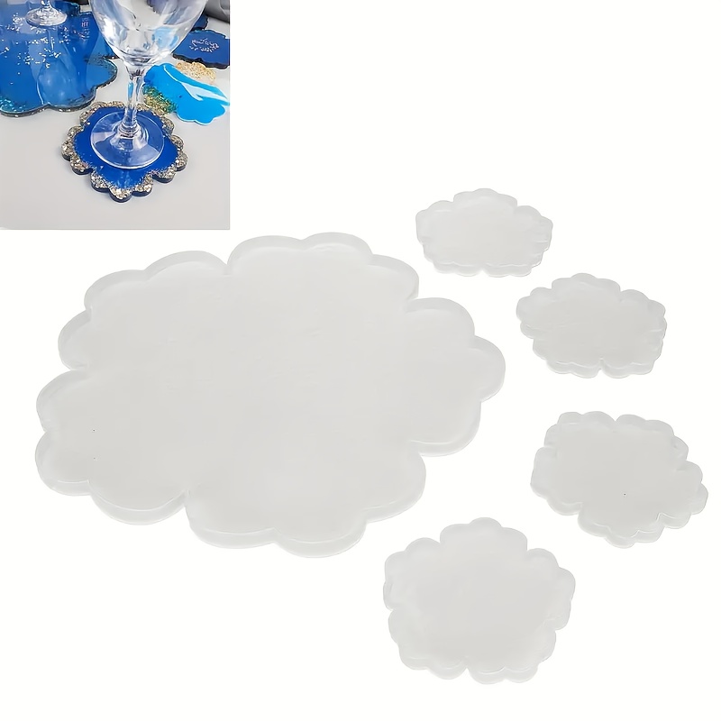 5pcs Mirror Large Flower Small - đánh giá và giá Flower Preservation Resin