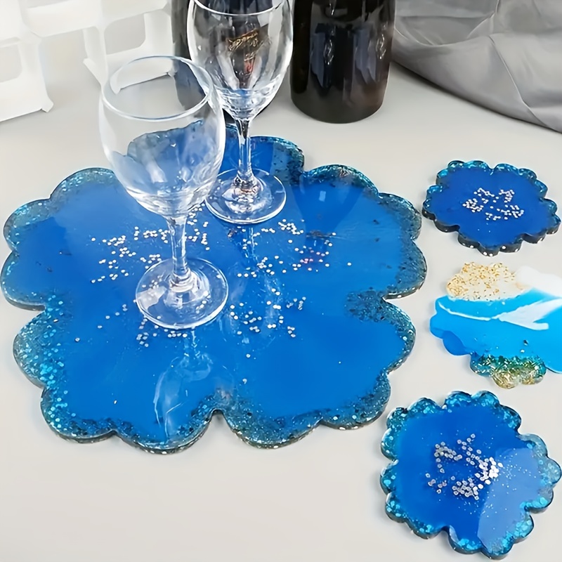 5pcs Mirror Large Flower Small - đánh giá và giá Flower Preservation Resin