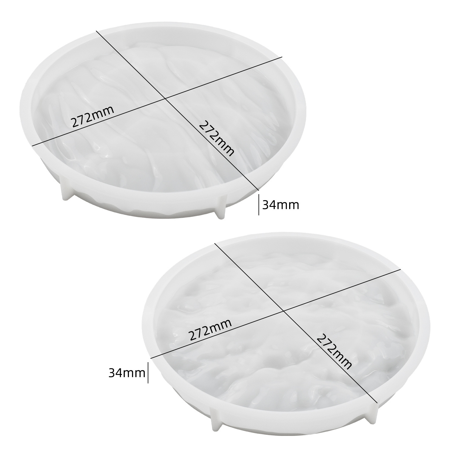 Sea Wave Tray Crystal Epoxy Re - đánh giá và giá Resin Ocean Wave Mold