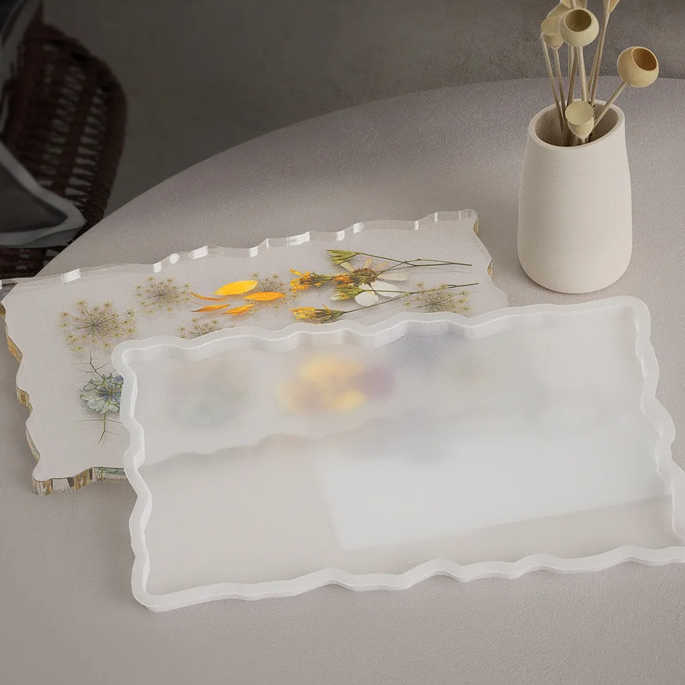 Tray Epoxy Resin Silicone Mold - đánh giá và giá Resin Craft Material