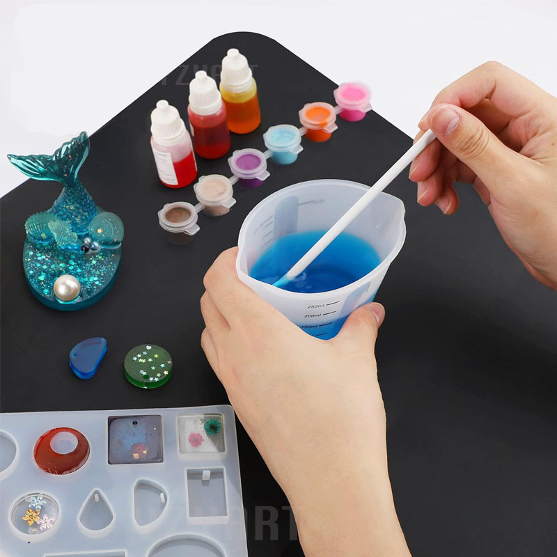 1pc Creative Simple 500ml /250 - đánh giá và giá Mixing Cup Silicone