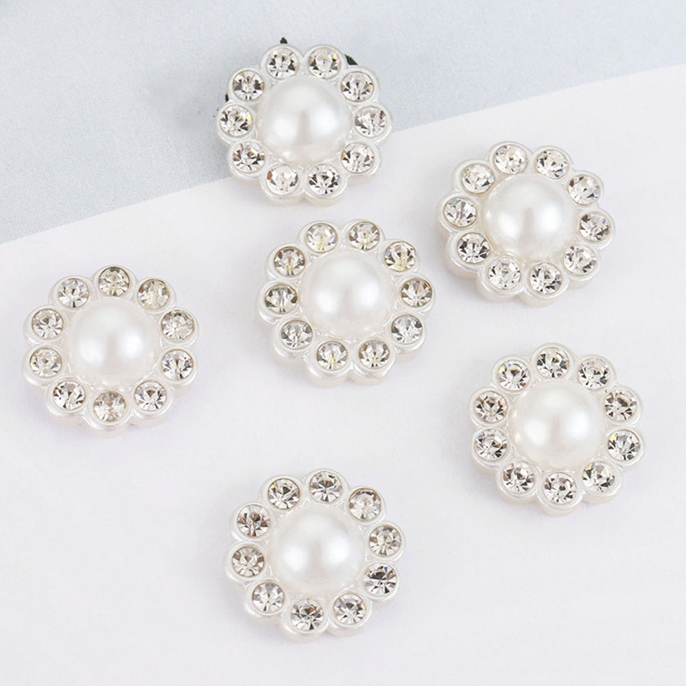 50pcs White Flat Imitation Pea - đánh giá và giá Flower Preservation Resin