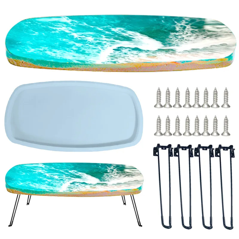 Lớn 61Cm Không Đều Khay Nhựa D - đánh giá và giá Resin Ocean Wave Mold