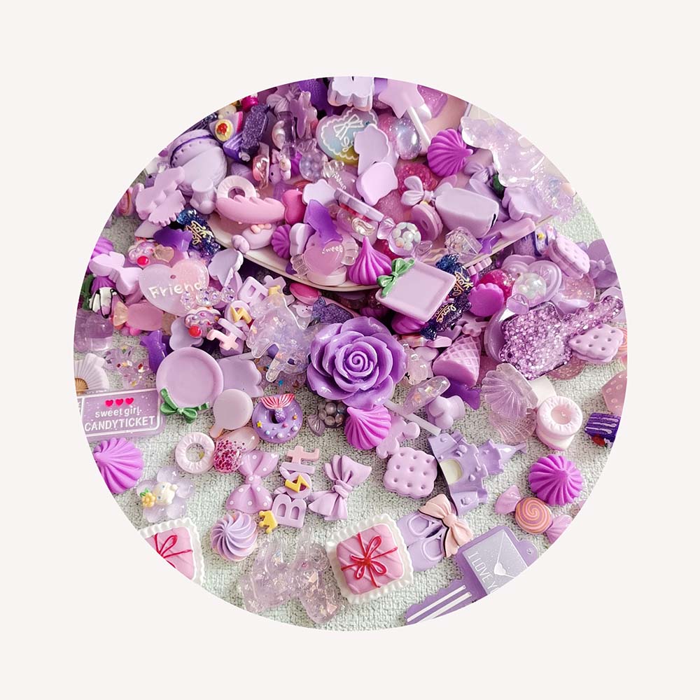 DIY jewelry mobile phone decor - đánh giá và giá Resin Crafts