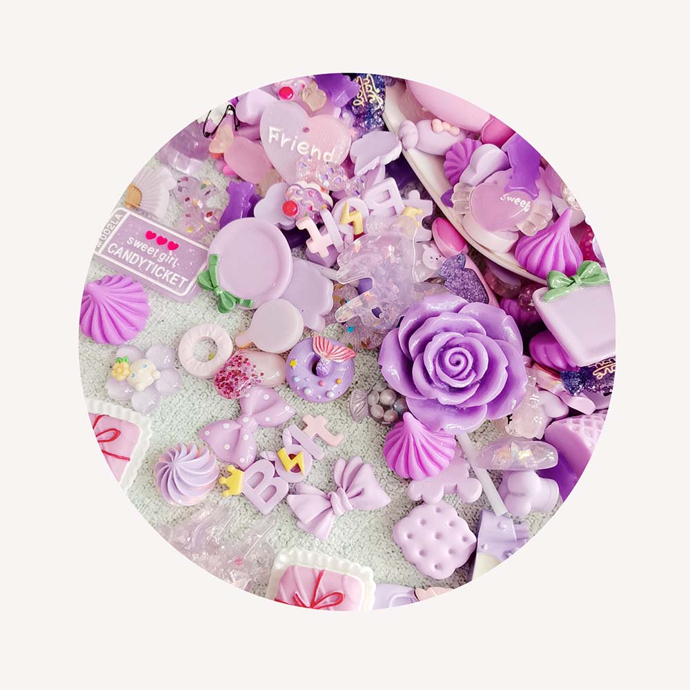 DIY jewelry mobile phone decor - đánh giá và giá Resin Crafts