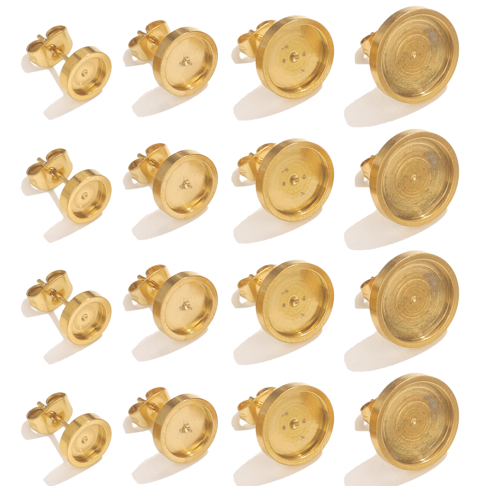 10pcs Stainless Steel Gold Ear - đánh giá và giá Resin Craft Kit
